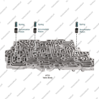 Комплект поршней аккумуляторов Actuator Feed (Gen 1, 3шт., ремонтные)