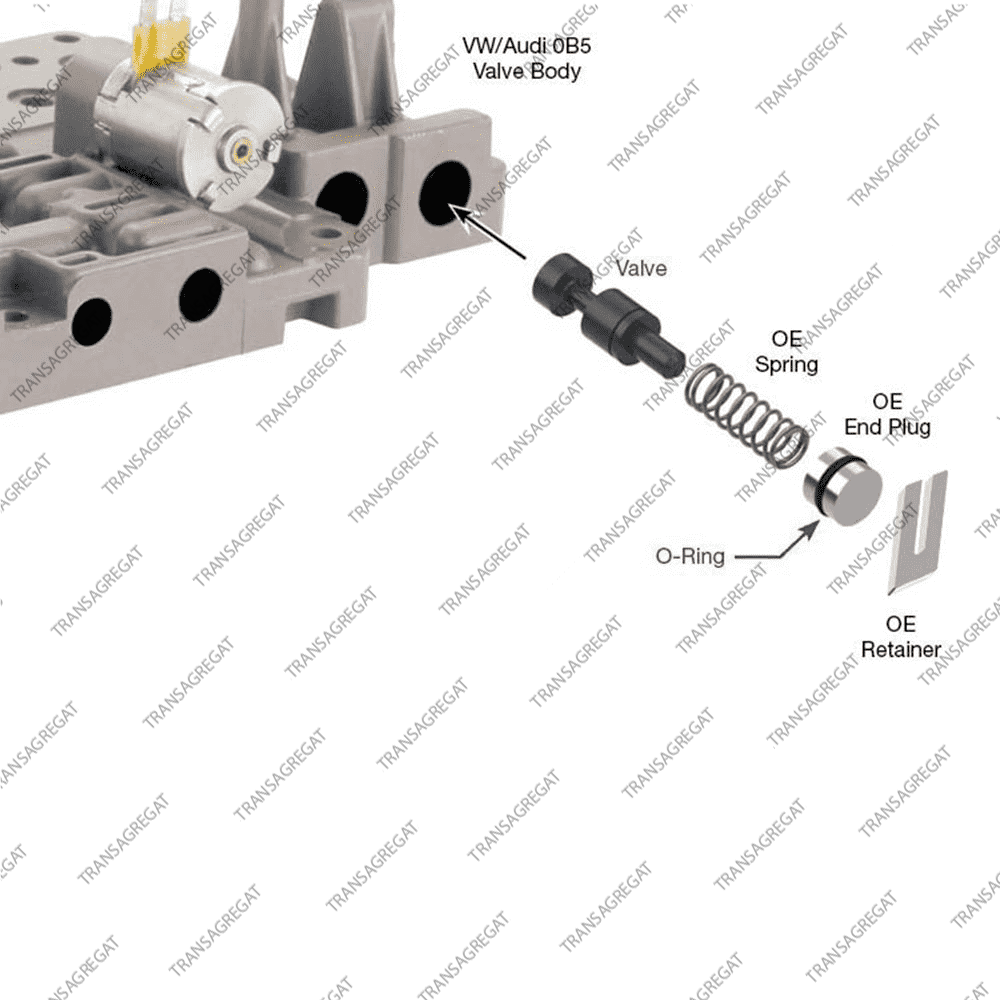 Клапан регулировки охлаждения (ремонтный)