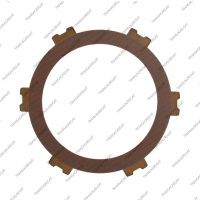 Фрикционный диск (124x2.7x5T/6T) Overdrive (односторонний, наружные зубья, @)