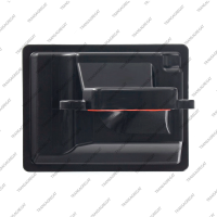 Фильтр (тип 2, пластиковый, фетра, овальный маслозаборник в центре)