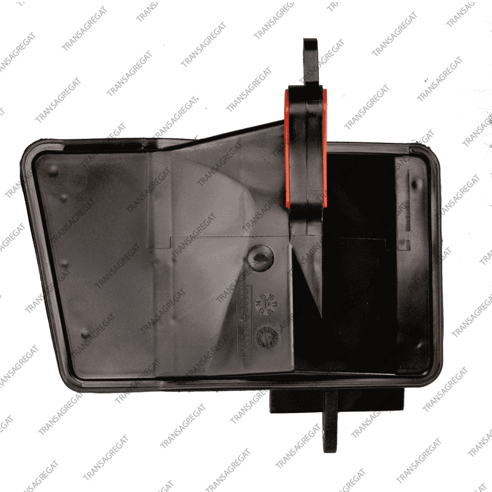 Фильтр (тип 2, пластиковый, без ребра, прямоугольный со скосом, 2001-up)*