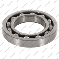 Подшипник ведущего шкива передний (тип 1, 49x87x14.0, шариковый, металлический сепаратор)